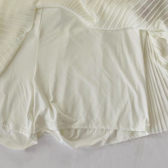 Vanilla Star | Accordion Pleat Tennis Skort NWT 3X Cream - Picture 3 of 9